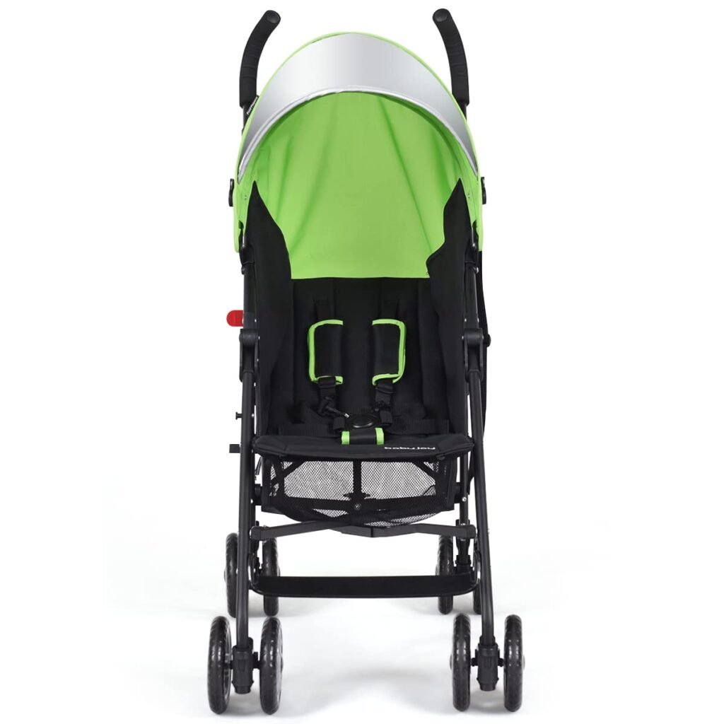 HONEY JOY Baby Lightweight Stroller, Compact Travel Stroller for Airplane, Adjustable Backrest Canopy, 5-Point Harness, Cup Holder, Storage Basket, Foldable Umbrella Stroller for Toddlers (Green) HONEY JOY Baby Lightweight Stroller, Compact Travel Stroller for Airplane, Adjustable Backrest Canopy, 5-Point Harness, Cup Holder, Storage Basket, Foldable Umbrella Stroller for Toddlers (Green)